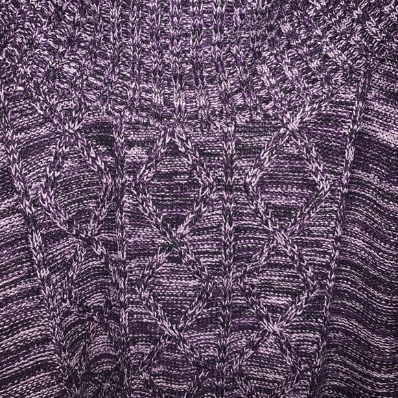 jason maxwell purple cowl neck sweater brand new with tags - Picture 3 of 5